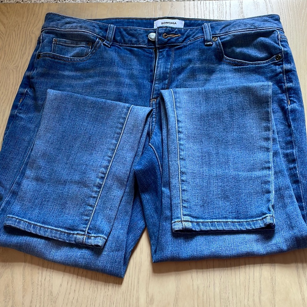 sonoma jean 36" inches long 17 1/2 waist on